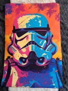 Nowy plakat na płótnie 50x75cm z filmu Gwiezdne Wojny Star Wars 