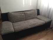 kanapa sofa solidna wygodna dwuosobowa trzyosobowa z Niemiec szara