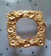 Klamra do paska 40mm złota 