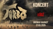 Turbo bilety na koncert 27.03.2026 r. Łódź