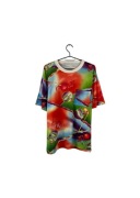 Golf vintage full print t-shirt, rozmiar M, stan bardzo dobry