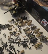 Klocki żołnierze czołg