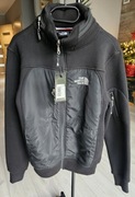 Bluza kurtka North Face czarna ciepła polarowa L 40 damska