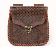 Torba skórzana na pas 