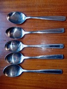 Łyżki ze stali nierdzewnej chińskie - zestaw 5 sz.