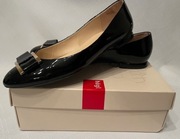 Buty baleriny czarne Hogl r.42  skóra WYPRZEDAŻ SZAFY 