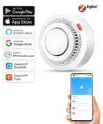 Czujnik dymu/ detektor / sensor / alarm przeciwpożarowy / Zigbee / Tuya