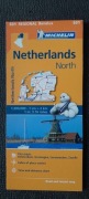 Mapa Holandia północ (MICHELIN) ENG