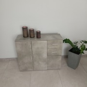 Komoda szary beton