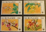 FLORA ŚWIATA - SURINAM Mi 1166 - 1169 ** - czysty - FLORA - 75 Euro