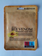 Odżywcza maska w płachcie z jadem pszczelim koreańskiej firmy BARONESS 