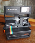 Aparat Polaroid Supercolor 635 CL vintage / czarny