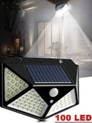 Zewnętrzna lampa ścienna , solarna , 100 LED 