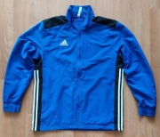Adidas - niebieska bluza dresowa Regi18 PRE JKT DY8487 rozm. M