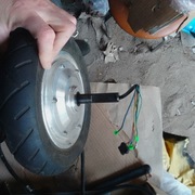 Koło do Hoverboard 10" SPRAWNE silnik elektryczny 350W