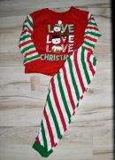 4^ Elf Skrzat Mikołaj świąteczna piżama bawełna 2/3 Lat_92/98 cm