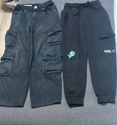 Spodnie na wzrost 134 cm i jeansy na wzrost 134 cm Zara, stan średni