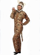 Nowy! Stroj przebranie tygrys lampart 36 38 S/M pizama karnawał