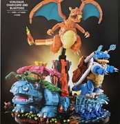 LEGO Pokemon 72153 - Venusaur, Charizard i Blastoise - Szybka dostawa! 