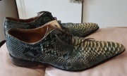Skórzane buty vintage 