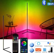 Lampa podłogowa RGB 140 cm smart APP LED do salonu i sypialni