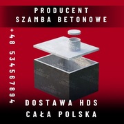 Szambo betonowe / zbiornik betonowy Moja Woda Dostawa HDS 