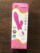 SILIKONOWY WIBRATOR 19CM, MASAŻER ŁECHTACZKI.