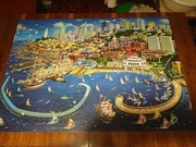 Puzzle Trefl Zatoka San Francisco brak 2 el