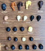 Lego 24 szt LiBluGray Brick Round Corner 2x2 NOWE