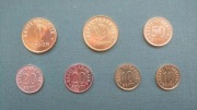 Estonia zestaw menniczy 7 monet