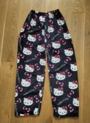 spodnie pluszowe hello kitty
