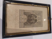 Stary obraz pamiatka ponad stuletni 