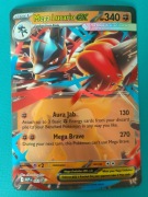 Karta Pokemon - Mega Lucario ex - MEP 012 Promo JUMBO oversize