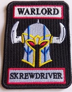 Skrewdriver, naszywka 