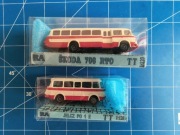 Autobus z przyczepą w skali TT