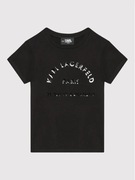Karl Lagerfeld czarny t-shirt z logo