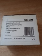 DALI Professional pushbutton coupler 4 Fold OSRAM