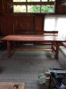 Zestaw mebli biesiadnych do ogrodu altany 