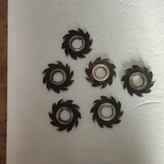 frezy tarczowe NFTb 80  sześć sztuk 