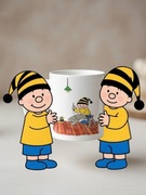 Gapiszon PRL retro bajki polskie dobranocka prezent kubek Ceramiczny 