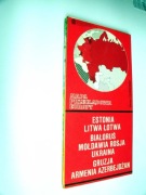 Mapa Przeglądowa Europy (kolekcjonerska) + gratis oryginalna kaseta pop