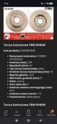 Nowe tarcze hamulcowe TRW DF4938 Opel Zafira,Astra 