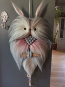 Sowa makrama, 40 cm x 65 cm