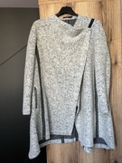 Płaszcz peleryna z wełną Monnari L