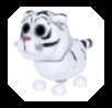 ROBLOX ADOPT ME White Lunar Tiger