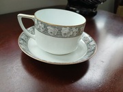 Rosenthal sygnatura 1891-1906 Duo filiżanka ze spodkiem 