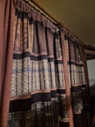 Komplet zasłon 2 szt biblioteka, książki, 145-240 cm
