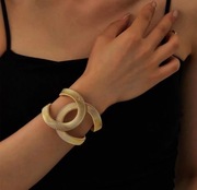 CUDNA DAMSKA BRANSOLETA DUŻA CC CHANEL !! Hit !