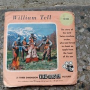 View Master przeźrocza na stereoskop William Tell 3 x rolka Unikat!