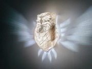 Lampa Sowa druk 3D efekt 12V